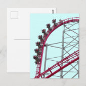 Achtbaan X2 Six Flags Magic Mountain Briefkaart (Voorkant / Achterkant)
