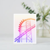 Achtbaan X2 Six Flags Magic Mountain Briefkaart (Staand voorkant)