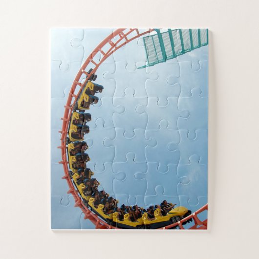Achtbaanrit Legpuzzel (Verticaal)
