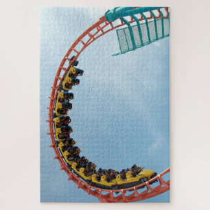 Achtbaanrit Legpuzzel