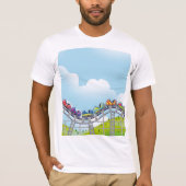 Achtbaanrit T-shirt (Voorkant)