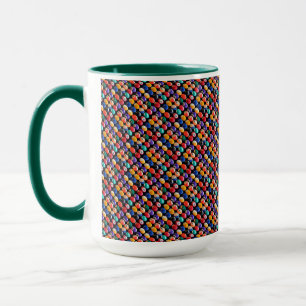 Achtbal de kleuren, koffie-Mok Mok