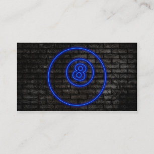 achtbal : elektrisch signaal visitekaartje