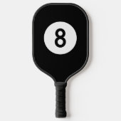 Achtbal Pickleball Paddle (Voorkant)