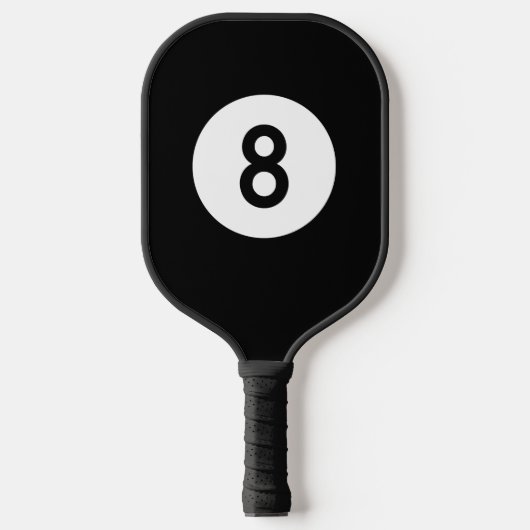Achtbal Pickleball Paddle (Voorkant)