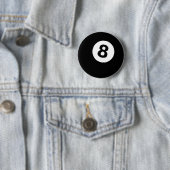 achtbal ronde button 5,7 cm (In situ)