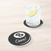 achtball onderzetter | 8 ball pool (Zijkant)