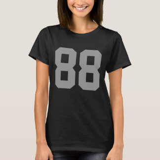 Achtentachtig Eenvoudig Nummer T-shirt