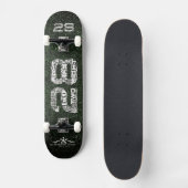 Achtentwintig 4/4 persoonlijk skateboard (Voorkant)