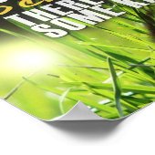 Achter alles mooi - Motivatie citaat Poster (Hoek)