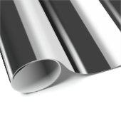 Achter Bars - Zwarte streep (foto of tweede kleur  Cadeaupapier (Rol Hoek)