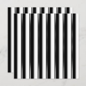 Achter Bars - Zwarte streep (foto of tweede kleur  Kaart (Voorkant / Achterkant)