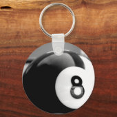 Achter de 8-Ball, acht Ball Sleutelhanger (Voorkant)