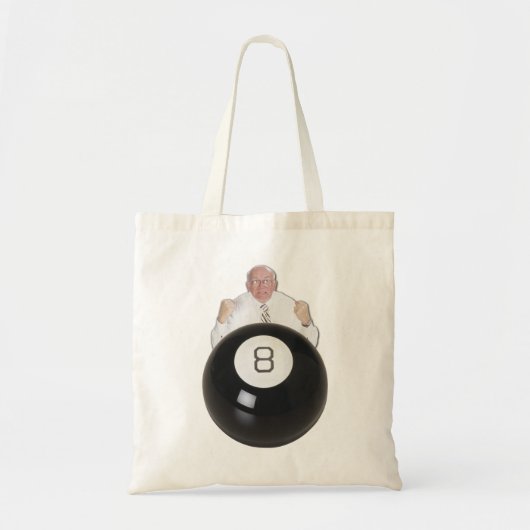 Achter de 8 Ball Tote Bag (Voorkant)