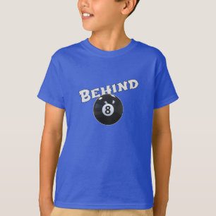 Achter de acht bal Grappig "Achter de 8 bal" T-shirt