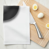Achter de acht bal! theedoek (Quarter Fold)