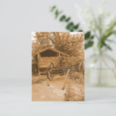 Achter de Barn Briefkaart (Staand voorkant)