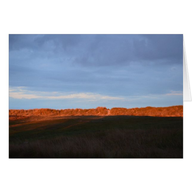 Achter de duinen bij Southwold (Voorkant Horizontaal)