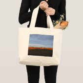 Achter de duinen bij Southwold Grote Tote Bag (Voorkant (product))