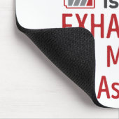 Achter de geweldige OBGYN-assistent Muismat (Hoek)