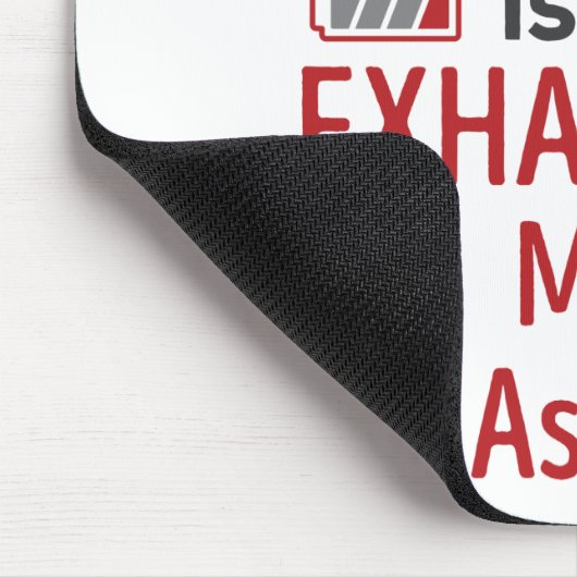 Achter de geweldige OBGYN-assistent Muismat (Hoek)