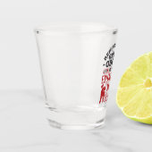 Achter de geweldige OBGYN-assistent Shot Glas (Links)