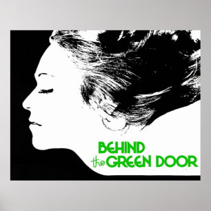 Achter de groene deur poster