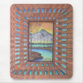 Achter de houttekeningen muismat (Voorkant)