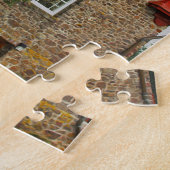 Achter de Kerk van Grand pre Legpuzzel (Zijkant)