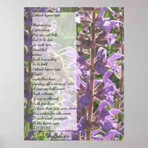 achter de lupine ogen poster