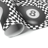 Achter de Mystical Eight Ball Cadeaupapier (Rol Hoek)