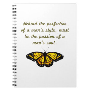 Achter de perfectie notitieboek