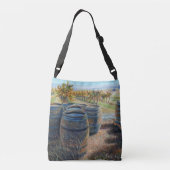 "Achter de Proefkamer" Canvas tas (Achterkant)