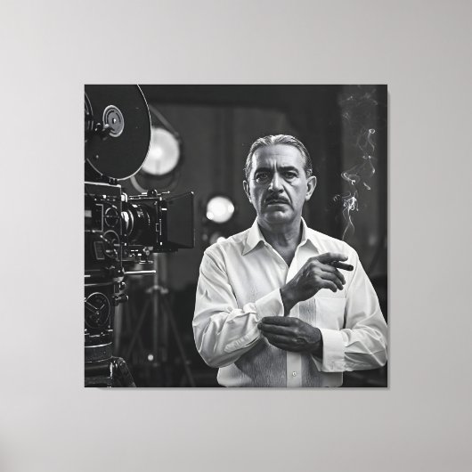 Achter de schermen, jaren '20 door Natasha Us Canvas Afdruk (Voorkant)