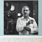 Achter de schermen, jaren '20 door Natasha Us Canvas Afdruk (Insitu (Houten vloer))