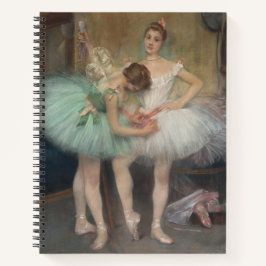 Achter de schermen van het ballet notitieboek