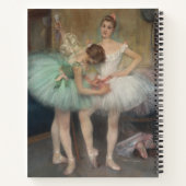 Achter de schermen van het ballet notitieboek (Achterkant)