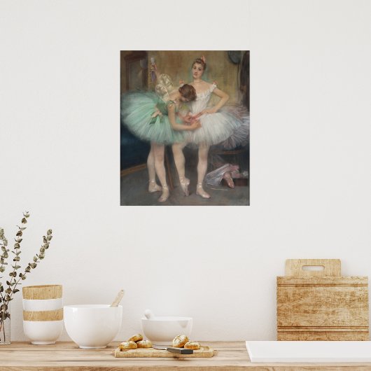 Achter de schermen van het ballet poster (Keuken)