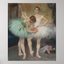 Achter de schermen van het ballet poster