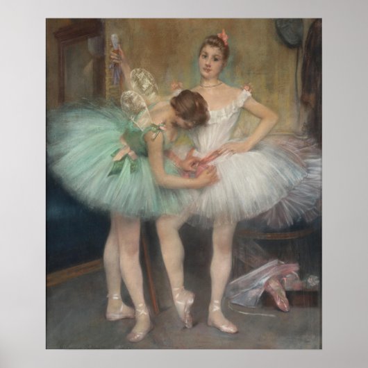 Achter de schermen van het ballet poster (Voorkant)