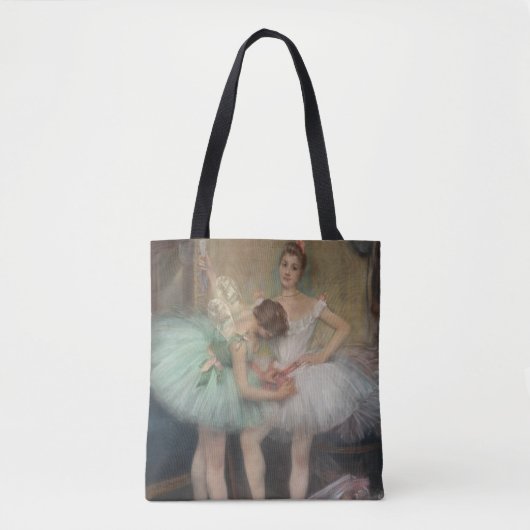 Achter de schermen van het ballet tote bag (Voorkant)