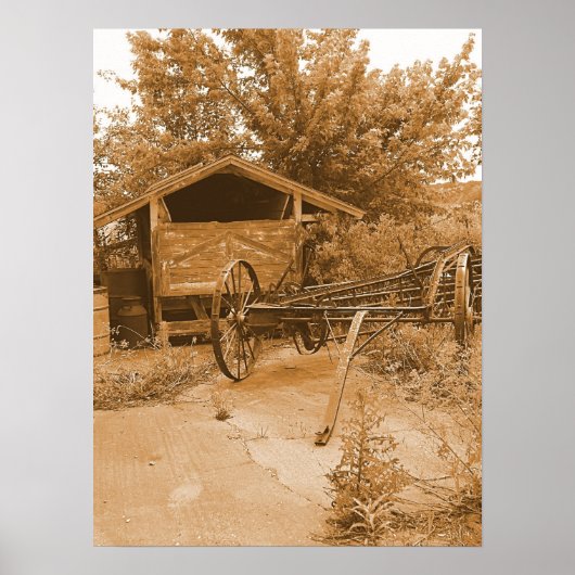 Achter de Schuur Poster (Voorkant)