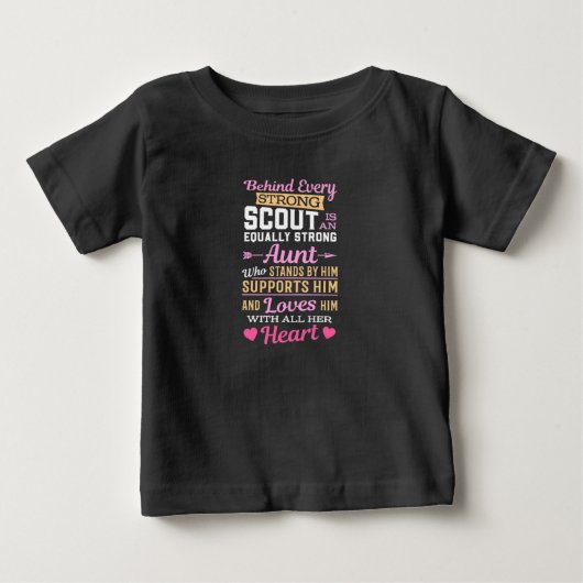 Achter de scout zit een sterke tante (Voorkant)