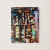 Achter de Teller bij de Algemene Opslag Legpuzzel (Verticaal)