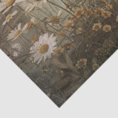 Achter de tuin schuur decoupage tissuepapier (Detail)