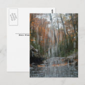 Achter de Watefall Briefkaart (Voorkant / Achterkant)