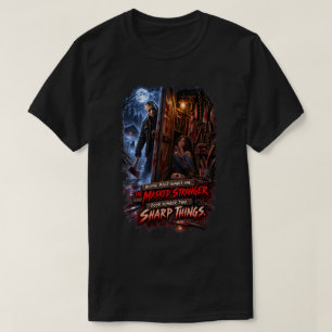 Achter Deur Nummer Een Gemaskerde Vreemdeling T-shirt