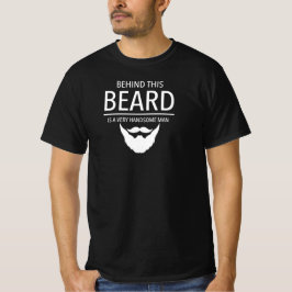 Achter deze baard zit een heel handig Man T-shirt