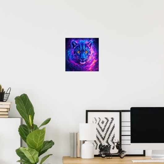 Achter deze ogen poster (Thuiskantoor)