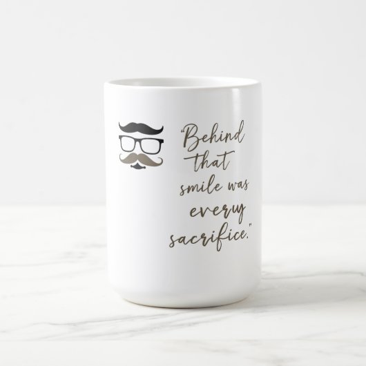 Achter die glimlach koffiemok (Center)